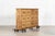 Circa 1890 Large 19thC English Bleached Pine Haberdashery Drawers. W176 x D32 x H101 cm.