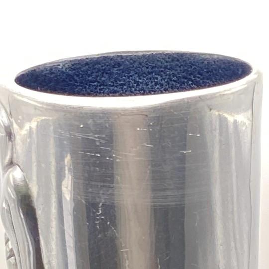 Carrol Boyes Large (13-Inch) Metal "Acrobat" Vase (Modern Figural Metal Sculpture) Please Read For Sale - Image 13 of 17