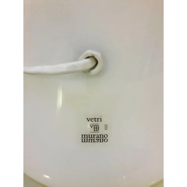 Glass Mid-Century Rainbow Murano Glass Table Lamp For Sale - Image 7 of 11