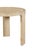Modern Eclipse Outdoor Solid Teak Wood Natural Look End Table For Sale - Image 3 of 8