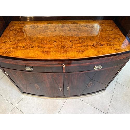 Antique Art Nouveau Floral Buffet, 1920s For Sale - Image 17 of 18