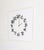 White "Mocap" (White-Black) Illusionistic Wall Clock / Wall-Sculpture For Sale - Image 8 of 12
