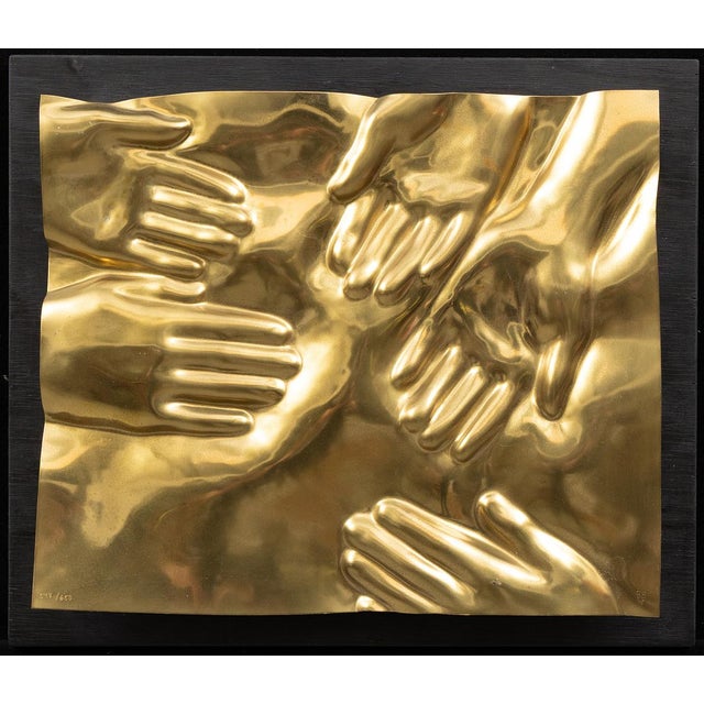 Metal Barbro Bäckström, Piura, Brass No. 548/650, 1978, Brass For Sale - Image 7 of 7