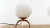 Vintage Sphere-Shaped Table Lamp For Sale - Image 6 of 11