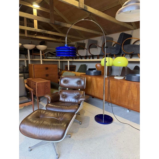 Metal Mid-Century Modern Floor Lamp by Tamás Borsfay for Hungarian Craftsmanship Company, 1970s For Sale - Image 7 of 16