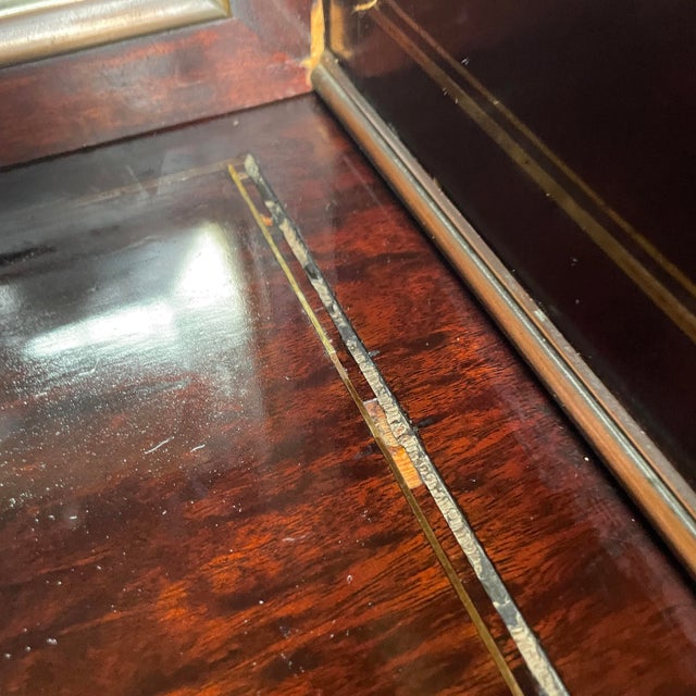 1800s Louis XVI Style “Bonheur Du Jour” Writing Desk. For Sale - Image 14 of 15