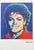 After Andy Warhol, Michael Jackson Dark Blue, 1980s, Lithograph For Sale