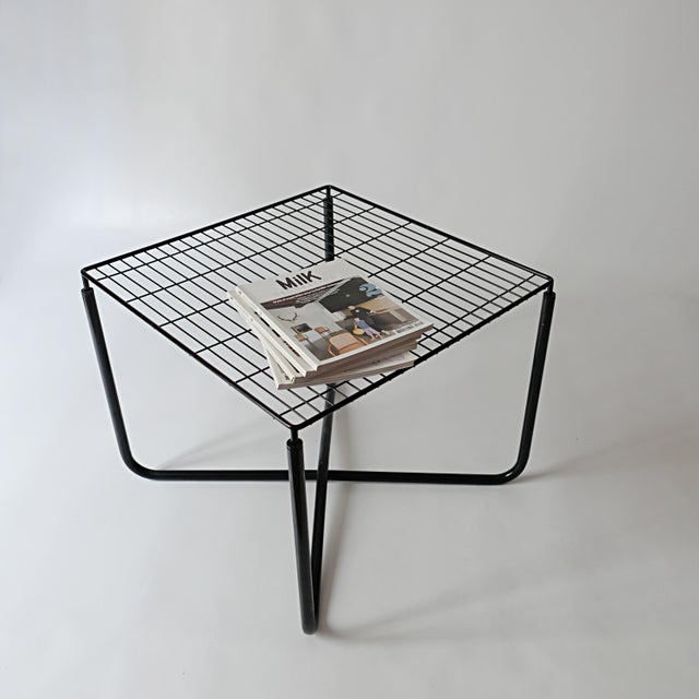 Metal Coffee Table by Niels Gammelgaard Jarpen for Ikea, 1983 For Sale - Image 7 of 12