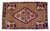 Textile Small Turkish Rug Hand Knotted Faded Entryway Mat Bath Rug Kitchen Rug - 18'' X 30'' For Sale - Image 7 of 13