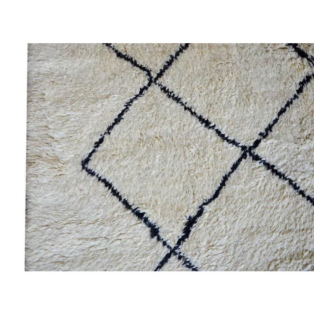 Late 20th Century Vintage Moroccan Rug For Sale In Chicago - Image 6 of 11