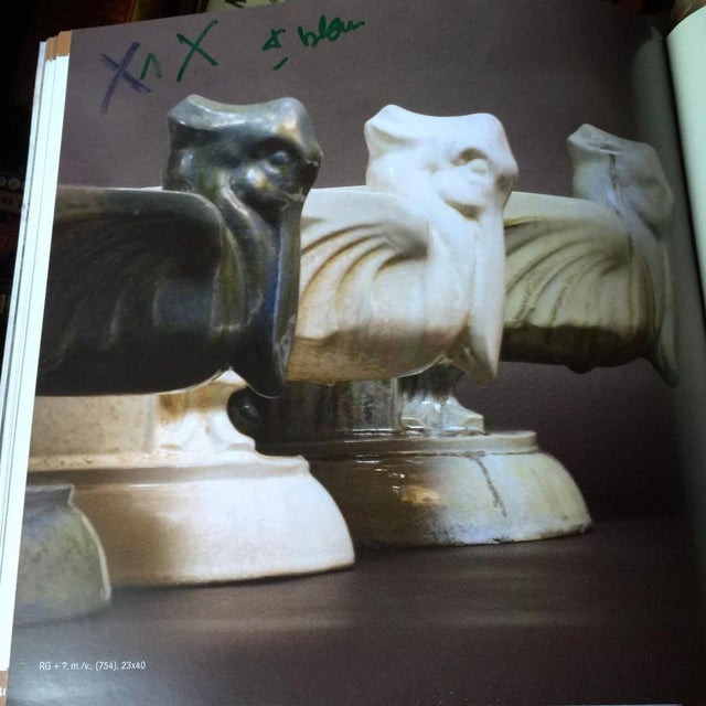 Art Deco Pelican Planter in Bouffioulx Stoneware by Roger Guerin, 1925 For Sale - Image 15 of 17