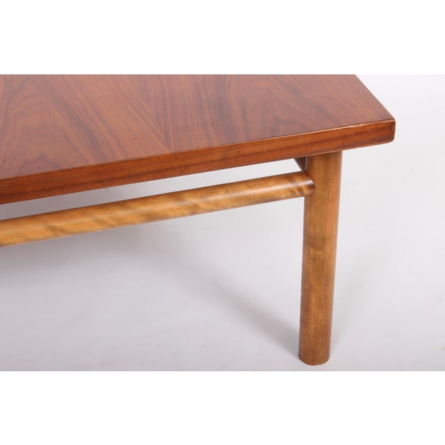 1960s 1960s T. H. Robsjohn-Gibbings for Widdicomb Square Mahogany Coffee Table For Sale - Image 5 of 12