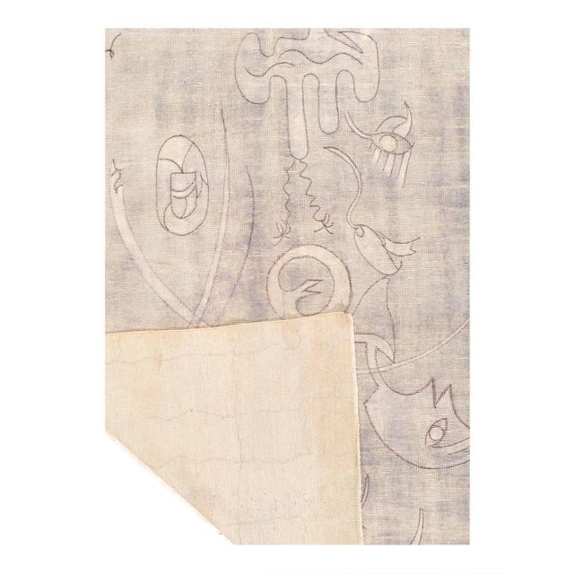 Modern Pasargad DC Fine Hand Knotted Modern Rug For Sale - Image 3 of 3