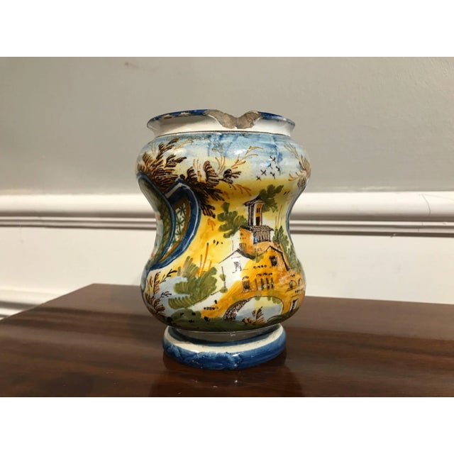 18th Century 18th Century Italian Waisted Albarello For Sale - Image 5 of 10