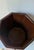 Wood Vintage Wood Trash Can Wastebasket Umbrella Stand Lion Head Decor…. For Sale - Image 7 of 12