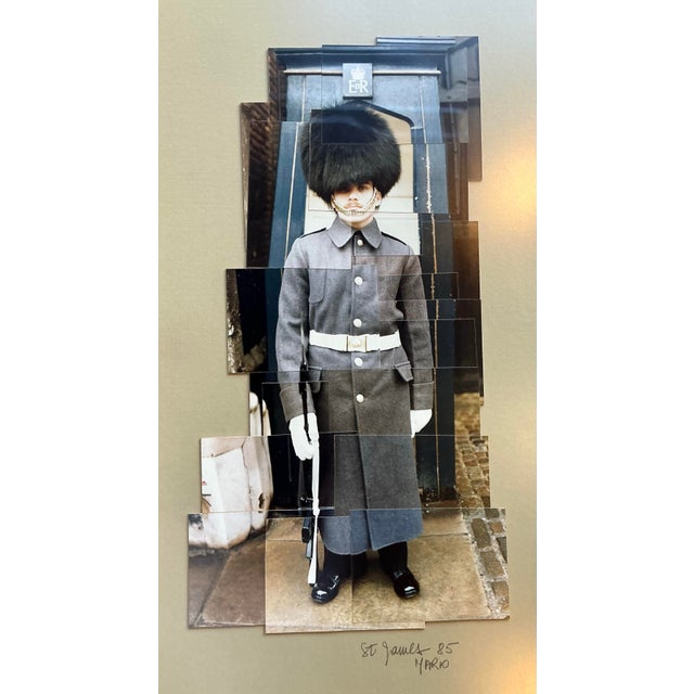 Vintage Original 1980s Collage on Paper - Set of 2 For Sale - Image 10 of 12