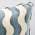 This pillow features The Wave by Miles Redd (Item# 69424, THE WAVE VELVET FABRIC) for Schumacher with a self-welt finish....