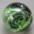 Kerry Irish Art Glass Paperweight Hand Blown in a Jade to Emerald Green 1980s For Sale - Image 9 of 12