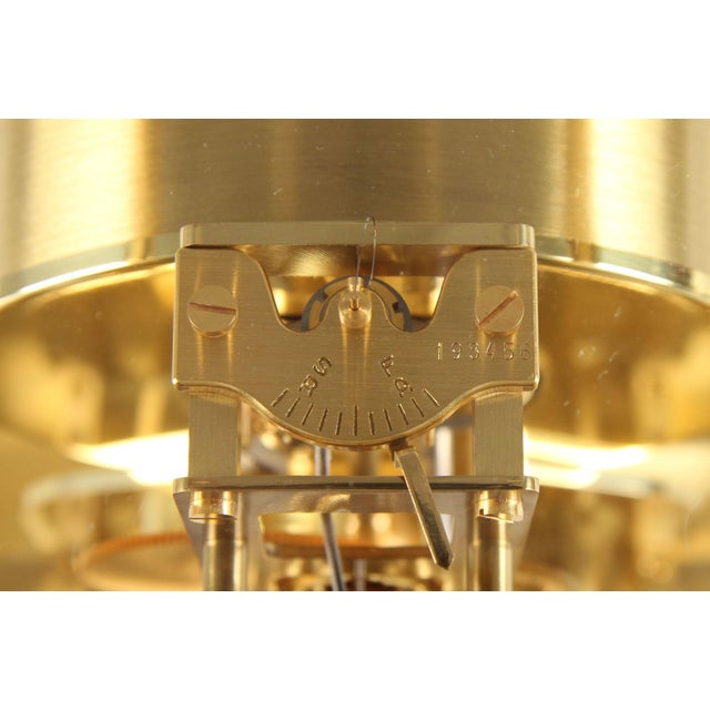 Atmos Clock with Black Dial by Jaeger LeCoultre, 1965 For Sale - Image 10 of 15