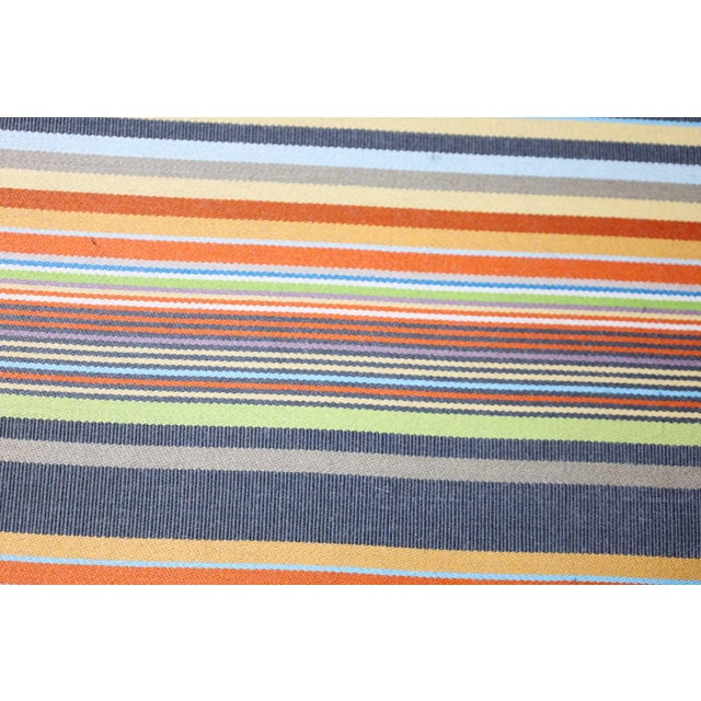 Textile Custom Ottomans or Stools For Sale - Image 7 of 9