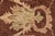 Ziegler Rug 9' X 12' Brown Wool Traditional Hand-Knotted Oriental Carpet For Sale - Image 9 of 12