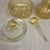 1950s 1950s Mid-Century Modern Barovier & Toso Murano Glass Gold Dust Vanity Set - 2 Pieces For Sale - Image 5 of 10