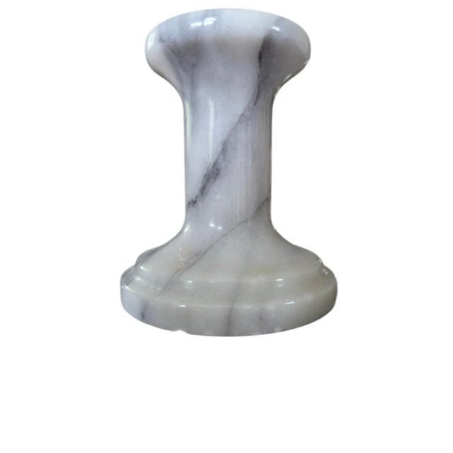 Vintage Marble Candle Holders- A Pair For Sale - Image 15 of 16