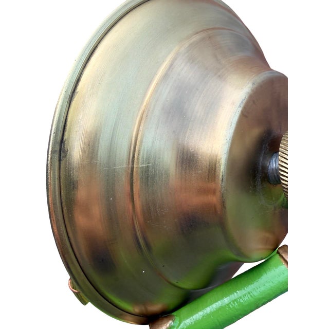 2020s Dana Gibson Bamboo Lantern in Green (Small) For Sale - Image 5 of 10