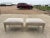 1950s Pair of French Louis XVI Style Benches For Sale - Image 5 of 12