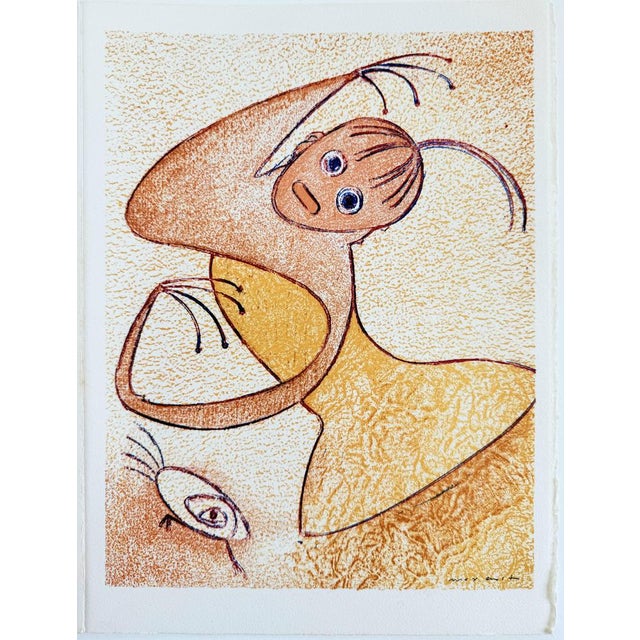 Max Ernst, Hommage à San Lazzaro, 1975, Lithograph For Sale - Image 9 of 9