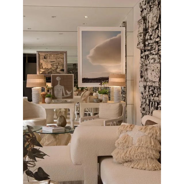 Late 20th Century Attributed to John Dickinson 42' Wall Mounted Console Table For Sale - Image 9 of 11