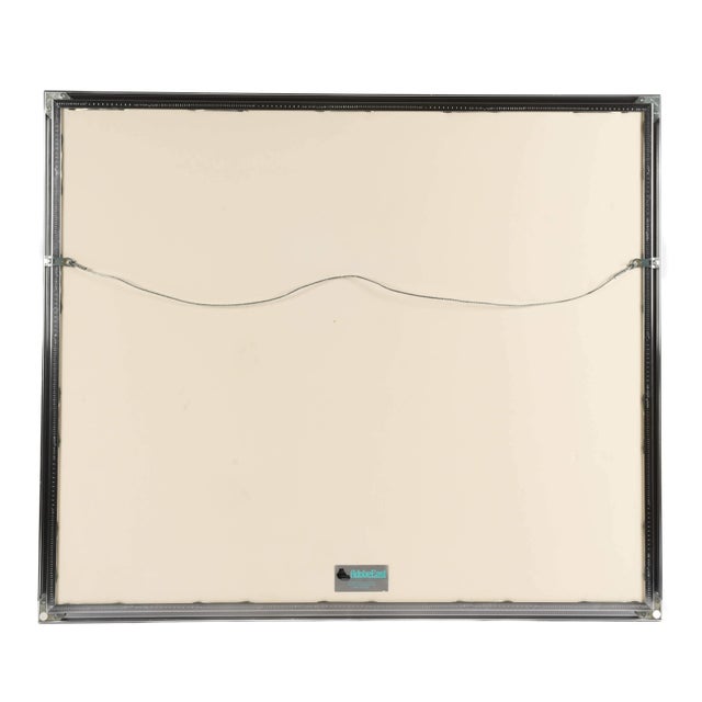 1990s Framed Signed r.c. Gorman Limited-Edition "Rainbow" Lithograph For Sale In Greensboro - Image 6 of 6