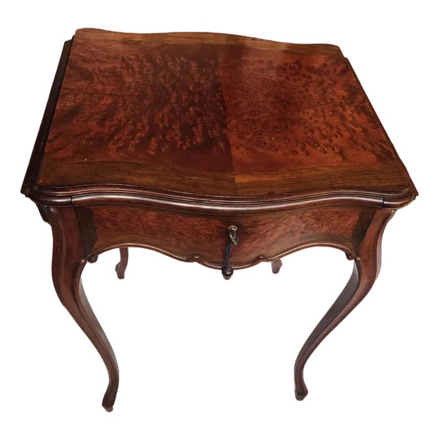 Napoleon III Dressing Table in Marquetry For Sale