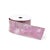 Traditional Mauve and Glitter Snowflake Wired Ribbon 2.5" x 10yds. For Sale - Image 3 of 3