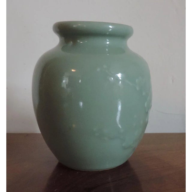 Chinese 19th Century Chinese Celadon Porcelain Jar or Vase For Sale - Image 3 of 11