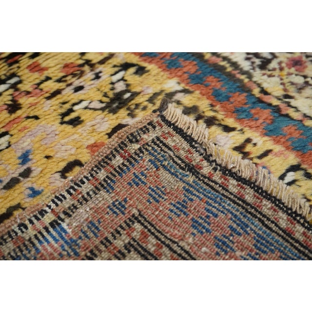 Antique Ivory Caucasian Area Rug For Sale - Image 11 of 11