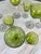Antique Baccarat Green Crystal Glassware Set, Set of 12 For Sale - Image 3 of 11