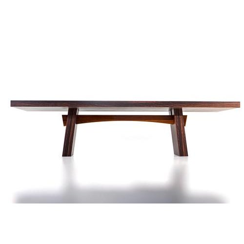 Red Wa 380 Matt Elm and Glossy Red Beam Dining Rectangular Table by Casa Casati For Sale - Image 8 of 10