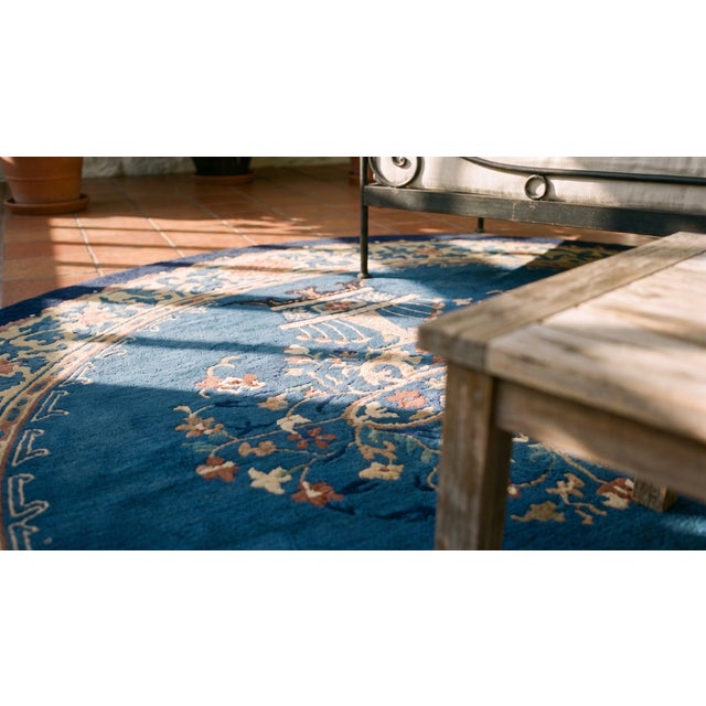 Antique Chinese Peking Rug 8' 8" x 12' 8" For Sale - Image 10 of 10