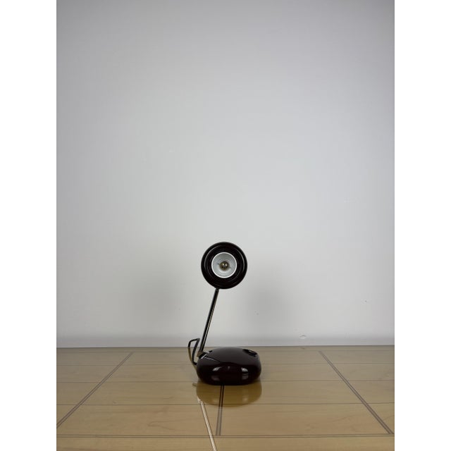 1970s Vintage Space Age Table Lamp from Hustadt Leuchten, 1973 For Sale - Image 5 of 17