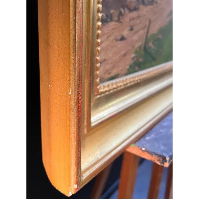 Hans Stalzer, Rural Landscape, Oil on Canvas, Framed For Sale - Image 13 of 17