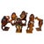 Mid-20th C. Mexican Hand-Carved Seven-Piece Frog Orchestra, with Carlos Campos For Sale - Image 9 of 18