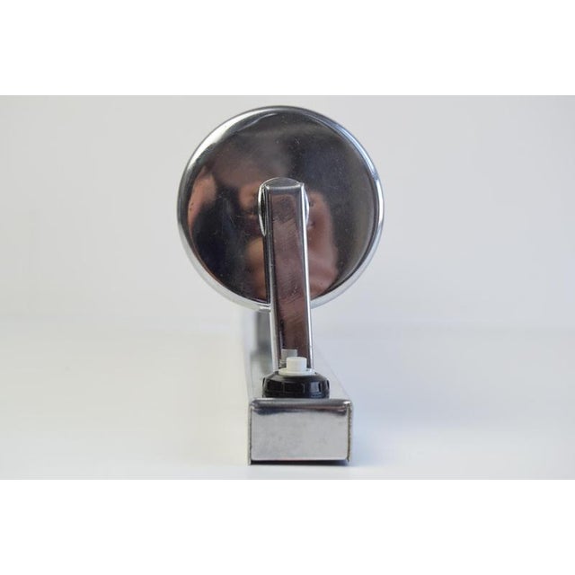Gold Bauhaus Chrome Wall Lamp, 1930s For Sale - Image 8 of 18