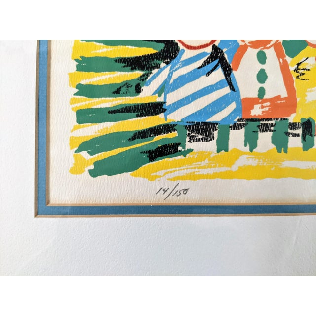 Paper Richard Smith Original Signed and Numbered Children in the Neighborhood For Sale - Image 7 of 13