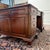 Metal English Partner Desk with Green Leather For Sale - Image 7 of 18