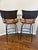 Bring timeless Old World elegance to your home with this exceptional pair of Arhaus Obra 32” Swivel Wrought Iron Bar...