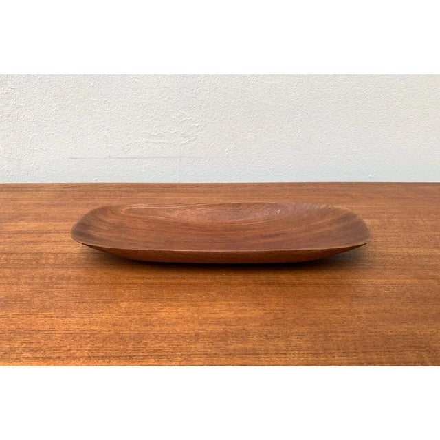 Mid-Century Danish Teak Bowl, 1960s For Sale - Image 6 of 11