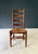 Rustic High Ladder Back Oak and Rush Dining Chairs, Belgium, 1950s, Set of 6 For Sale - Image 12 of 18