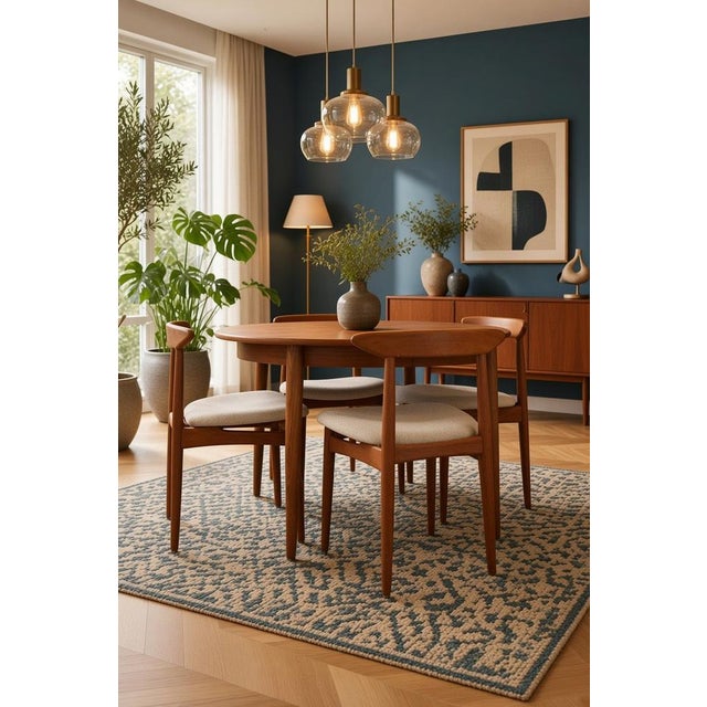 Chairs in Teak by Arne Hovmand Olsen for Mogens Kold, 1960s, Set of 6 For Sale - Image 9 of 18
