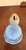 Charming vintage Currier & Ives decorative porcelain bell featuring the classic “Home in the Wilderness” winter scene....